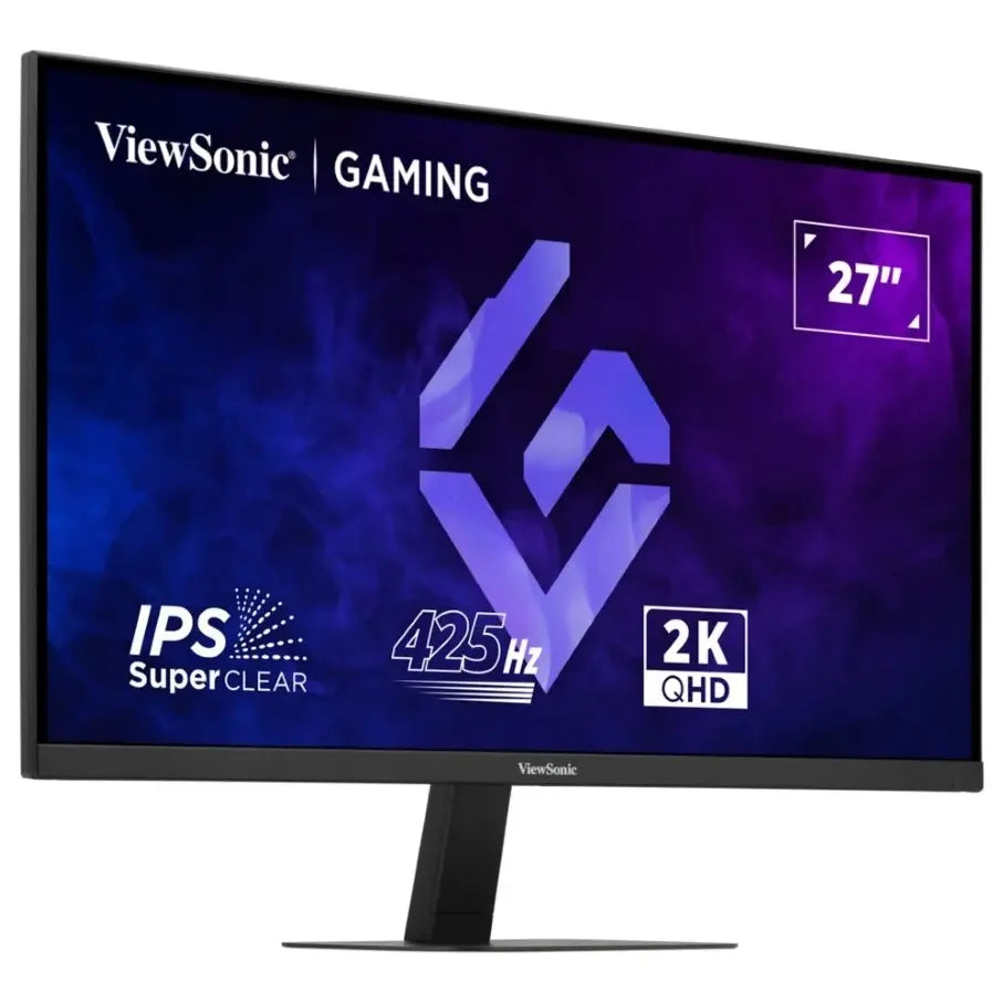 ViewSonic VX2757-2K-PRO-4 27" QHD IPS Gaming Monitor, 425Hz, 1ms MPRT, HDR10, G-Sync Compatible Variable Refresh Rate, Dual HDMI2.1 and Dual DisplayPort
