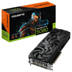 GIGABYTE GeForce RTX 5080 WINDFORCE OC SFF 16G Graphics Card, 16GB 256-Bit GDDR7, PCIe 5.0, NVIDIA Blackwell Architecture and DLSS 4, NVIDIA SFF Ready, GV-N5080WF3OC-16GD