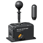 PXN SF SH Sim Racing Shifter, H-Pattern and Sequential Dual Mode, Hall Effect Sensor, Aluminum Alloy Body, 6+2+R Gears, Adjustable Resistance, USB and RJ11 Compatible with PC