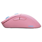 Glorious Model D Pro Forge Wireless Gaming Mouse, 19K Sensor, 6 Programmable Buttons, 58g Superlight, 80+ Hours Battery, Flamingo