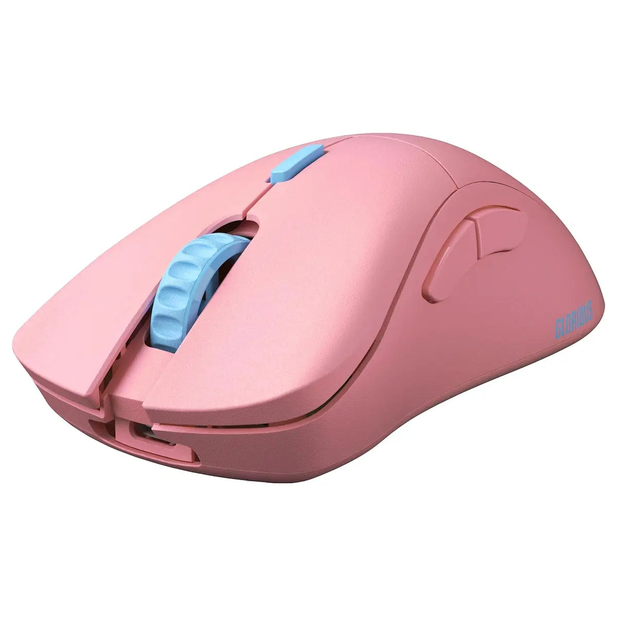 Glorious Model D Pro Forge Wireless Gaming Mouse, 19K Sensor, 6 Programmable Buttons, 58g Superlight, 80+ Hours Battery, Flamingo