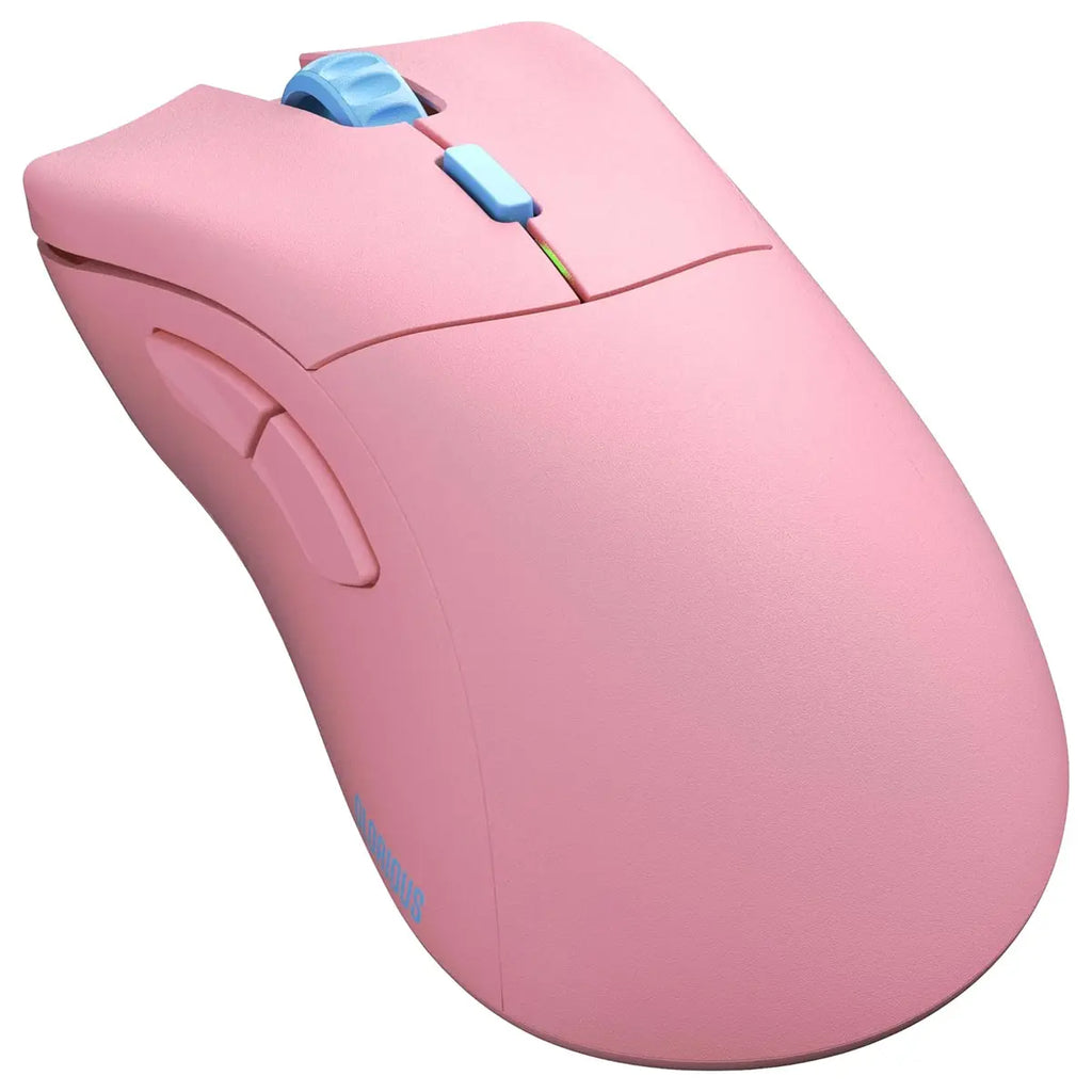 Glorious Model D Pro Forge Wireless Gaming Mouse, 19K Sensor, 6 Programmable Buttons, 58g Superlight, 80+ Hours Battery, Flamingo