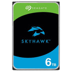 Seagate SkyHawk 6TB Surveillance Internal Hard Drive HDD, 3.5 Inch, SATA 6Gb/s, 256MB Cache, 7200RPM, ST6000VX009