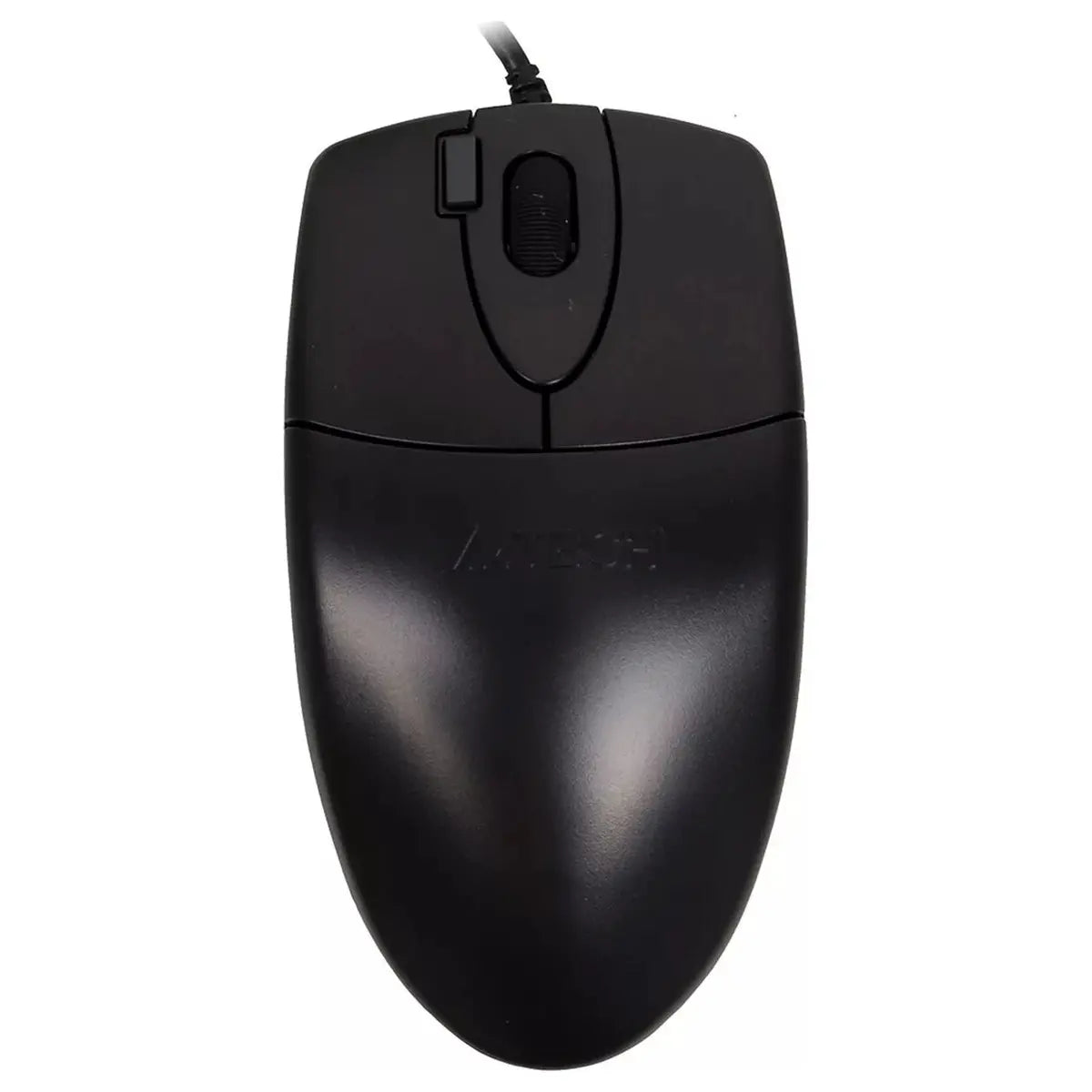 A4Tech OP-620DS Wired Mouse, 1200 DPI, Silent Clicks, 4-Way Wheel, Black