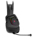 Bloody MR575 RGB Gaming Wireless Headset, 2.4GHz Wireless and Bluetooth V5.2 and 3.5mm Wired Audio, 7.1 Virtual Surround Sound, 50mm M.O.C.I. Hybrid Diaphragm