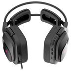 Bloody MR575 RGB Gaming Wireless Headset, 2.4GHz Wireless and Bluetooth V5.2 and 3.5mm Wired Audio, 7.1 Virtual Surround Sound, 50mm M.O.C.I. Hybrid Diaphragm