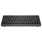 A4Tech FBK11 Wireless Keyboard, Bluetooth and 2.4GHz, Switch Up to 4 Devices, Compact Size, Multimedia Hot Keys, Grey
