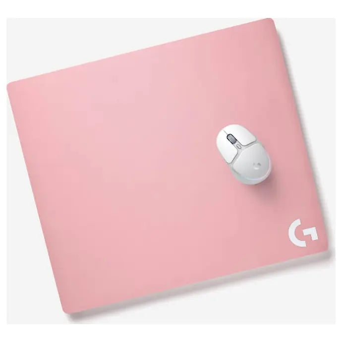 Logitech Aurora Collection Gaming Mouse Pad, 400mm x 460mm, 3mm Thick, Non-slip Rubber Base, Pink 943-000734