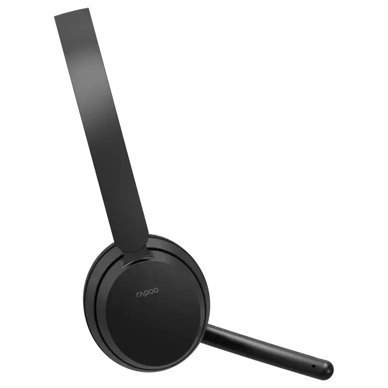 Rapoo H200 Wireless Stereo Headset, Bluetooth 5.3 and 2.4GHz Wireless, 40mm Drivers, Noise Canceling Mic, 15 Hours Battery