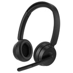 Rapoo H200 Wireless Stereo Headset, Bluetooth 5.3 and 2.4GHz Wireless, 40mm Drivers, Noise Canceling Mic, 15 Hours Battery