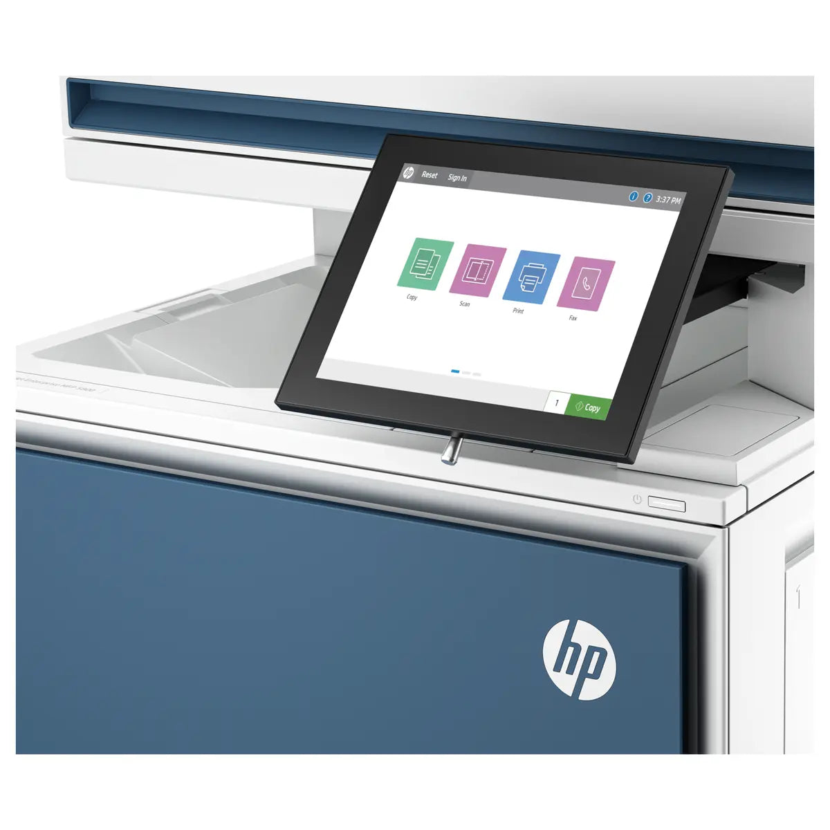 HP Color LaserJet Enterprise MFP 5800DN, Laser Multifunction Printer, Print Copy Scan, Up To 45 PPM, Auto Duplex Printing, 2 Paper Trays, 100-Sheet ADF, 8-in Color Touchscreen, 6GB Memory