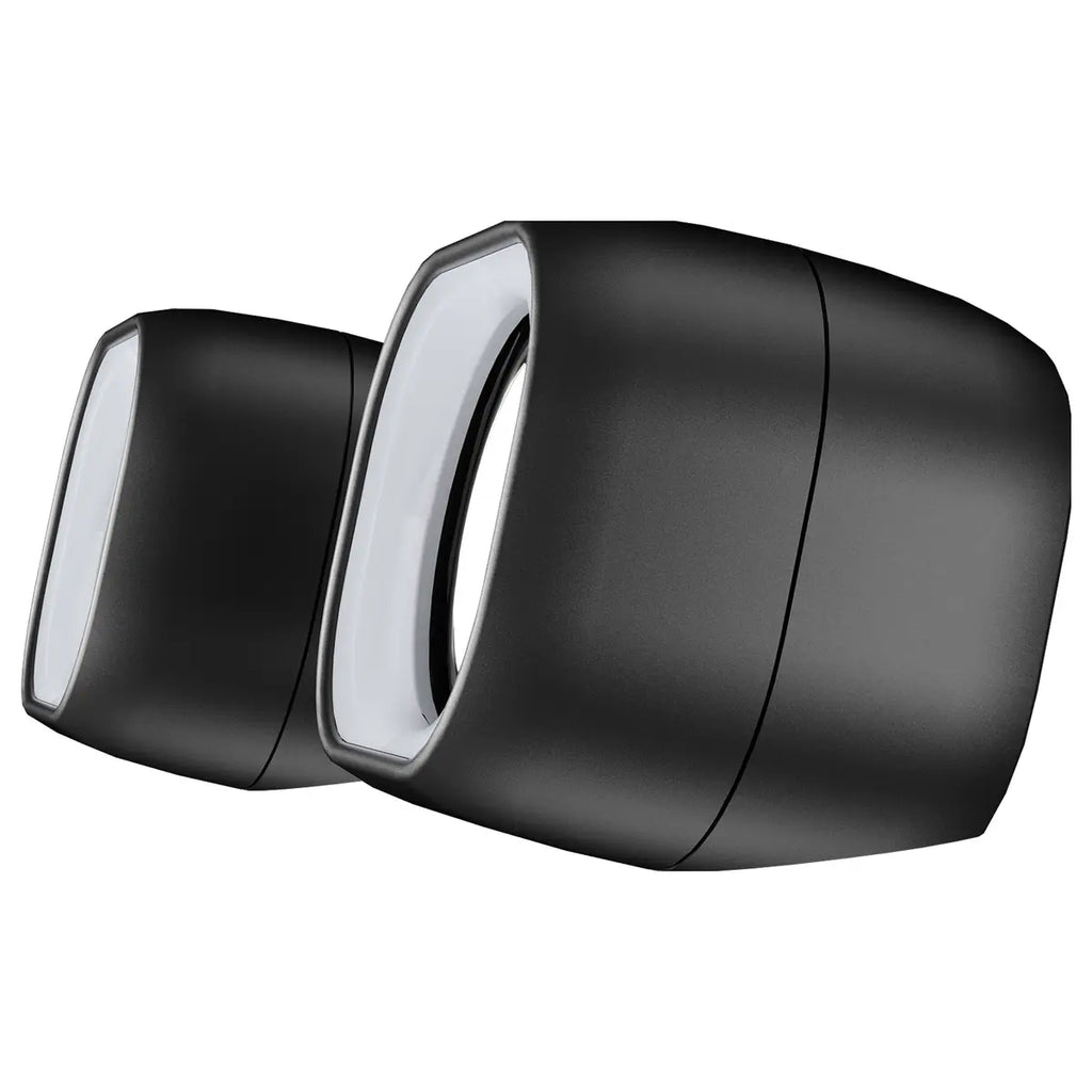 Meetion MT-SP2010 2.0 Office Desktop Speakers, HiFi 2.0 Stereo Sound, Double Diaphragm Subwoofer, Double-Strength Magnetic Sound, 360 Degree Stereo Surround