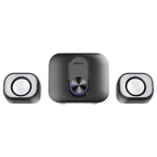 Meetion MT-SP2110 2.1 Office Desktop Speakers, 5W Output, Bluetooth 5.0 Wireless, 360 Degree Surround Stereo
