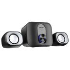 Meetion MT-SP2110 2.1 Office Desktop Speakers, 5W Output, Bluetooth 5.0 Wireless, 360 Degree Surround Stereo