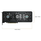 GIGABYTE GeForce RTX 5060 Ti Eagle MAX OC 8G Graphics Card, 8GB 128-Bit GDDR7, PCIe 5.0, 2617MHz, WINDFORCE Cooling System, GV-N506TEAGLEMAX OC-8GD