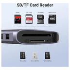 UGREEN Revodok 1071 USB-C Hub 7-in-1 Dock, 4K@30Hz HDMI, 100W PD, USB-C 5Gbps and 2x USB-A 5Gbps, SD and MicroSD Card Reader, Model 15214