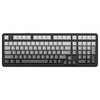ATTACK SHARK X98 Full-Size Wireless Mechanical Keyboard, 102 Keys Tri-Mode Bluetooth 5.0 2.4G USB-C, Upgraded Gasket-Mount, Hot-Swappable 3/5 Pin, 4000mAh, South-Facing RGB, Moonlit Night