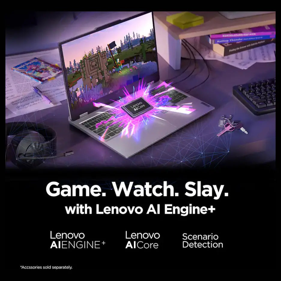 Lenovo LOQ 15IRX10 Gaming Laptop, Intel Core i7-14700HX, 16GB DDR5-5600 RAM, 1TB PCIe 4.0 NVMe SSD, NVIDIA GeForce RTX 5060 8GB, 15.6" FHD IPS 144Hz 100% sRGB G-SYNC, Windows 11 Home, Luna Grey, 83JE00XAFU