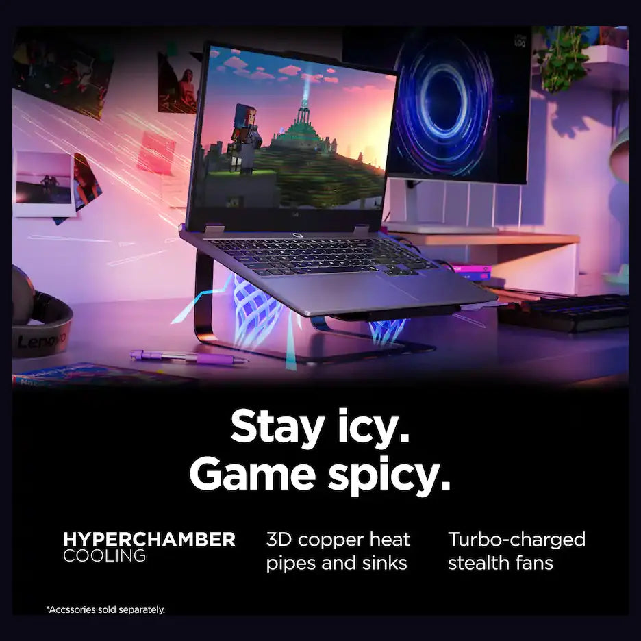 Lenovo LOQ 15IRX10 Gaming Laptop, Intel Core i7-14700HX, 16GB DDR5-5600 RAM, 1TB PCIe 4.0 NVMe SSD, NVIDIA GeForce RTX 5060 8GB, 15.6" FHD IPS 144Hz 100% sRGB G-SYNC, Windows 11 Home, Luna Grey, 83JE00XAFU