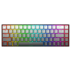E-Yooso HZ-68 Rapid Trigger Mechanical Keyboard with Hall Effect, Magnetic Switch, 68-Key Layout, RGB Backlit, Doubleshot PBT Keycaps, 8,000Hz Polling Rate, Gradient Grey