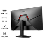 KOORUI G2721P Gaming Monitor, 27" QHD 2560x1440 IPS 200Hz, 1ms Response Time, HDR400, 90% DCI-P3, 2x HDMI 2.0 and DP 1.4