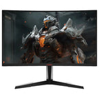 KOORUI 27E6QCA 27 Inch QHD 180Hz 1ms Curved Gaming Monitor, VA Display, 100% sRGB and 90% DCI-P3, Adaptive-Sync, 1500R, 2x HDMI 2.0 and DP 1.4