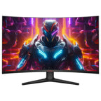 KOORUI 32E6QC Gaming Curved Monitor, 31.5" QHD 170Hz VA, 1ms MPRT, AdaptiveSync, 1500R Curvature, Black