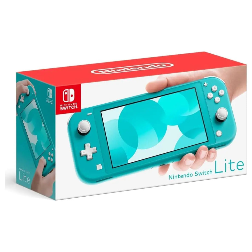 Nintendo Switch Lite Handheld System, 32GB Storage, Bluetooth, LAN, NFC, USB, Wi-Fi, microSDXC Support, Turquoise
