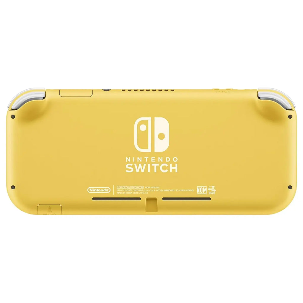 Nintendo Switch Lite Handheld Gaming System, 32GB Storage, 720p Resolution, USB-C and Headphone Jack, Bluetooth Wireless, Yellow