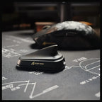 ATTACK SHARK X11 Ultra Wireless Gaming Mouse, PAW3950 MAX 42000 DPI, Dual 8000Hz Wired and Wireless Polling, 63g Carbon Fiber, Wired Bluetooth and 2.4GHz, Black