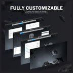 ATTACK SHARK R2 Magnesium Alloy PAW3950 Gaming Mouse, 45g Super Light, 42000 DPI, 8000Hz Wireless Polling Rate, Bluetooth 2.4G Wireless and Wired, White