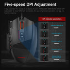 E-YOOSO X-39 Pro Gaming Mouse, 16400 DPI PAW3327 Sensor, RGB Lighting, 19 Programmable Buttons