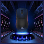 Redragon KING PRO M916 PRO 3-Mode Wireless Gaming Mouse, 26K DPI, 55G Ultra-Light, Ergonomic Natural Grip Build, 5 Programmable Buttons, M916-PRO-1K Black