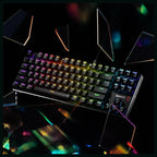 Redragon DHARMA TKL K660 RGB Wired Gaming Keyboard, 80% 87 Keys Mechanical Keyboard, Aluminum Base, Hot-Swap Socket, Noise Absorbing Foams, Quiet Linear Red Switch