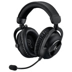 Logitech Pro X 2 Lightspeed Wireless Gaming Headset, 50mm Graphene Drivers, Blue VO!CE 6mm Detachable Boom Mic, 50-Hour Battery, 30m Wireless Range, Black