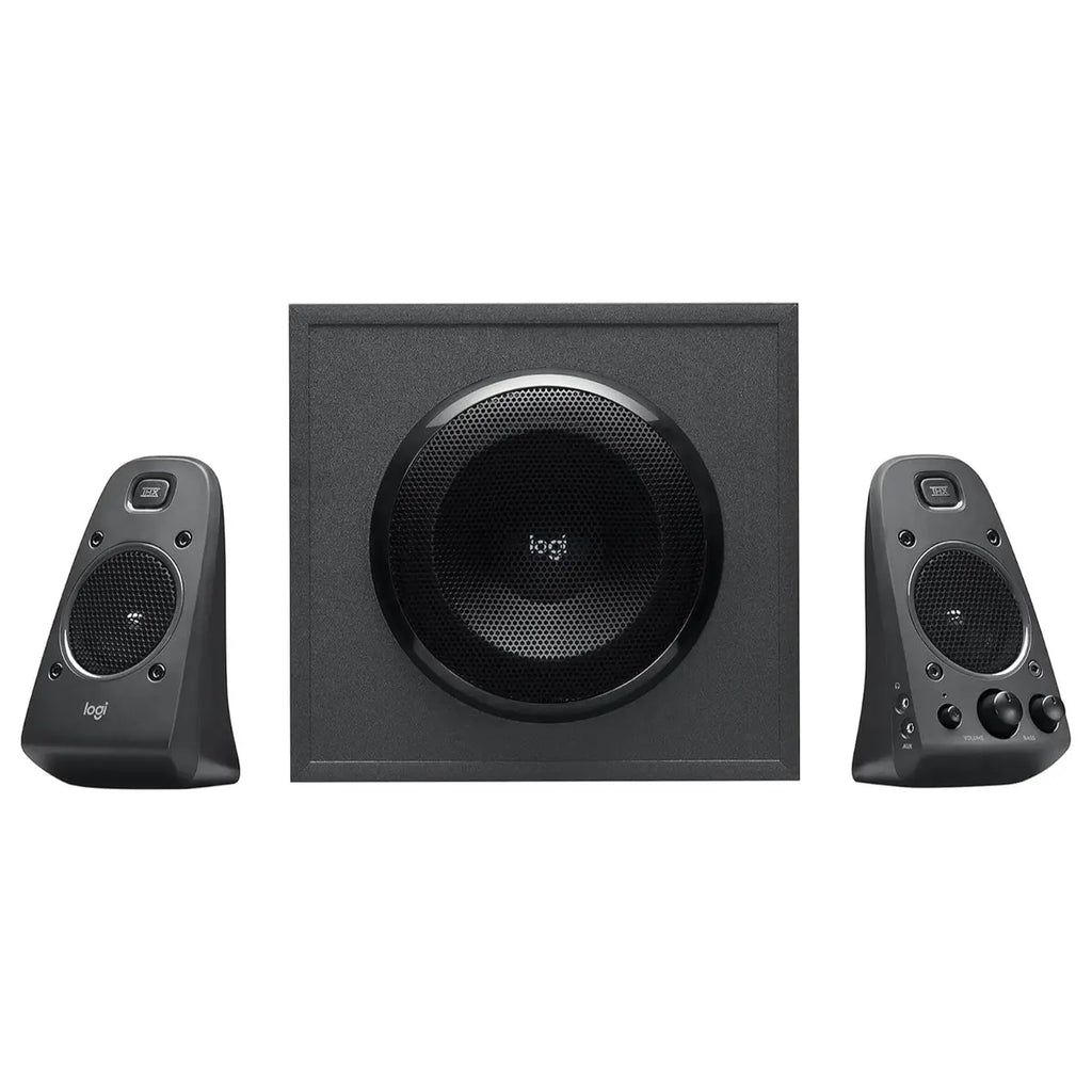 Logitech Z625 Powerful THX Certified 2.1 Speaker System With Optical Input, 200 Watts RMS, 400 Watts Peak