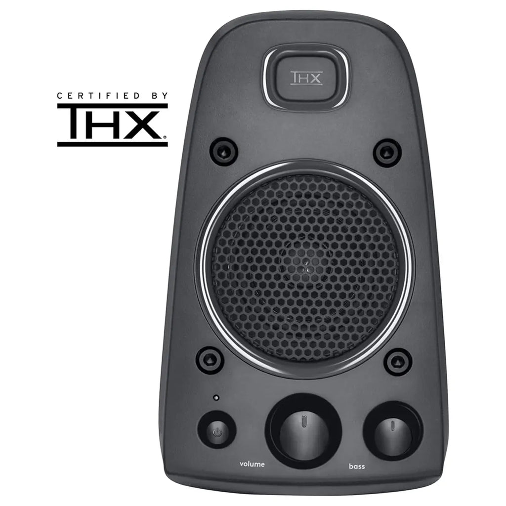 Logitech Z625 Powerful THX Certified 2.1 Speaker System With Optical Input, 200 Watts RMS, 400 Watts Peak