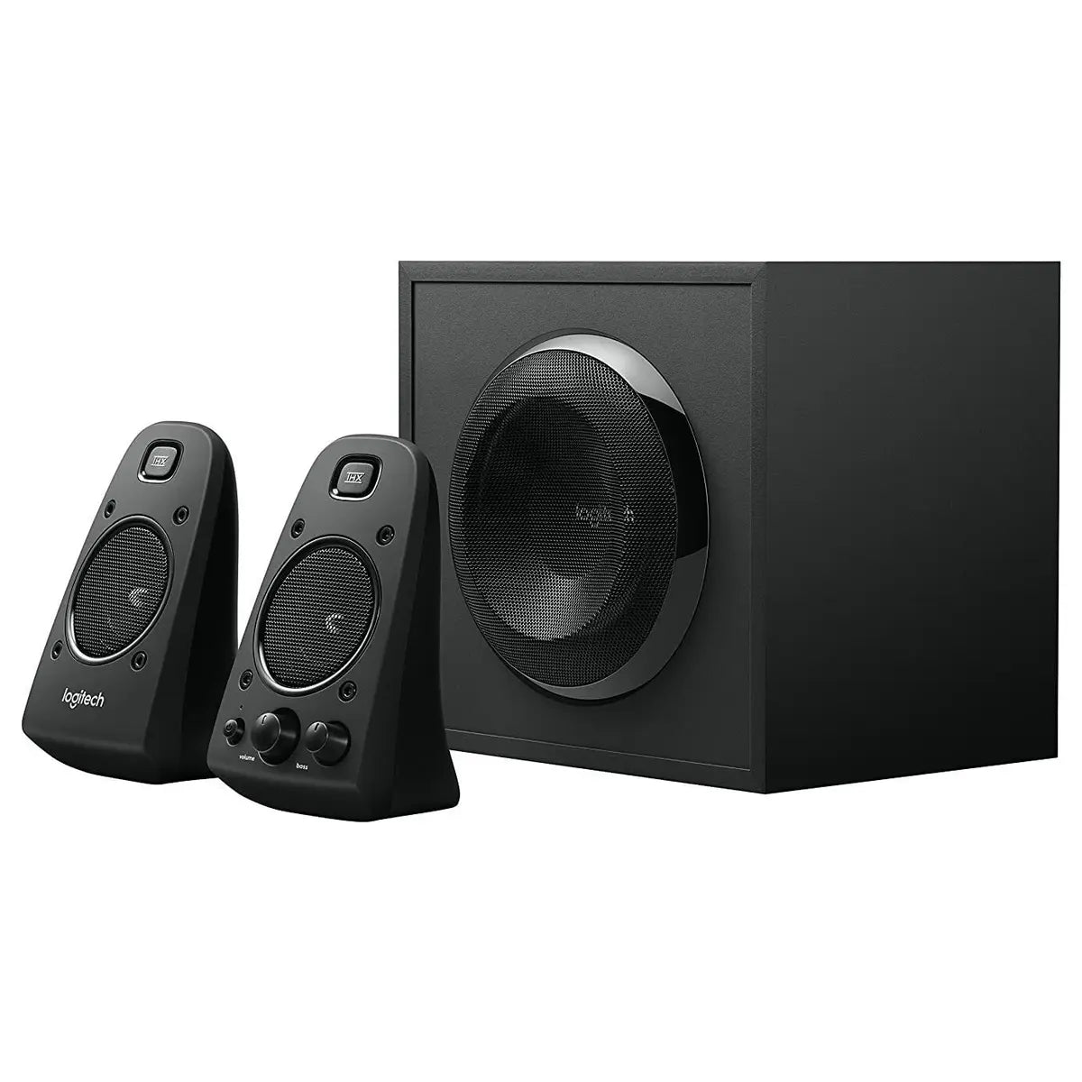 Logitech Z623 THX 2.1 Speaker System with Subwoofer, THX Certified Audio, 400 Watts Peak Power, Deep Bass, Multi Device, 3.5mm and RCA Inputs, Easy Controls