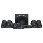 Logitech Z906 5.1 Surround Sound Speaker System, THX Certified, Dolby Digital And DTS Digital Certified, 500 Watts Continuous Power, Black