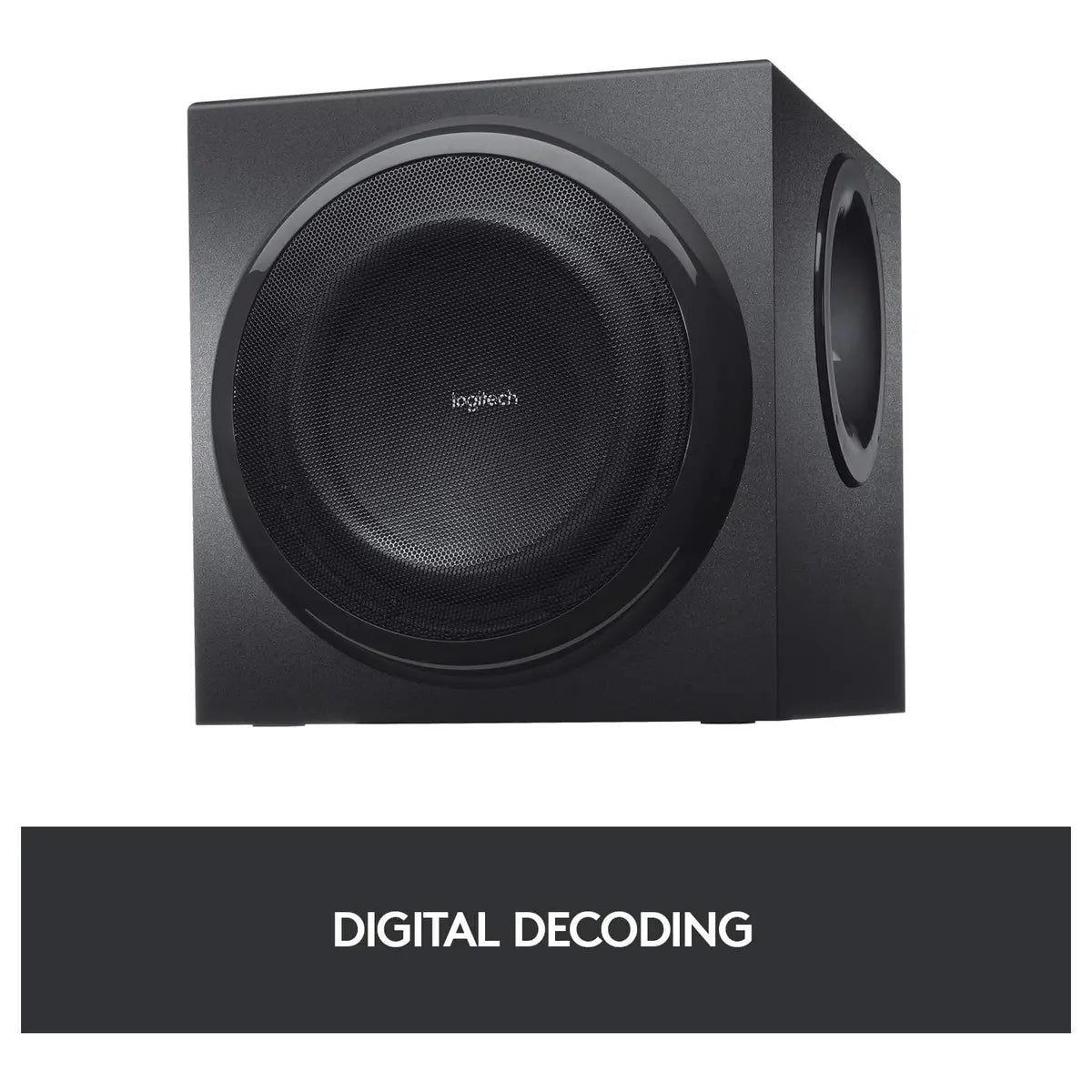 Logitech Z906 5.1 Surround Sound Speaker System, THX Certified, Dolby Digital And DTS Digital Certified, 500 Watts Continuous Power, Black