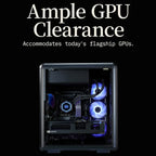 Cooler Master MasterFrame 500 Mesh ARGB ATX Mid-Tower PC Case, Premium Aluminum Chassis, Dual 200mm ARGB Intake Fans, Modular Open-Frame, 360mm Radiator Support, USB-C, Black, MF500M-KHNN-S01