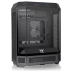 Thermaltake Tower 600 Mid Tower ATX Case, 3 Tempered Glass Panels, Hidden-Connector Motherboard Support, Rotational PCIe Slots, Black, CA-1Z1-00M1WN-00