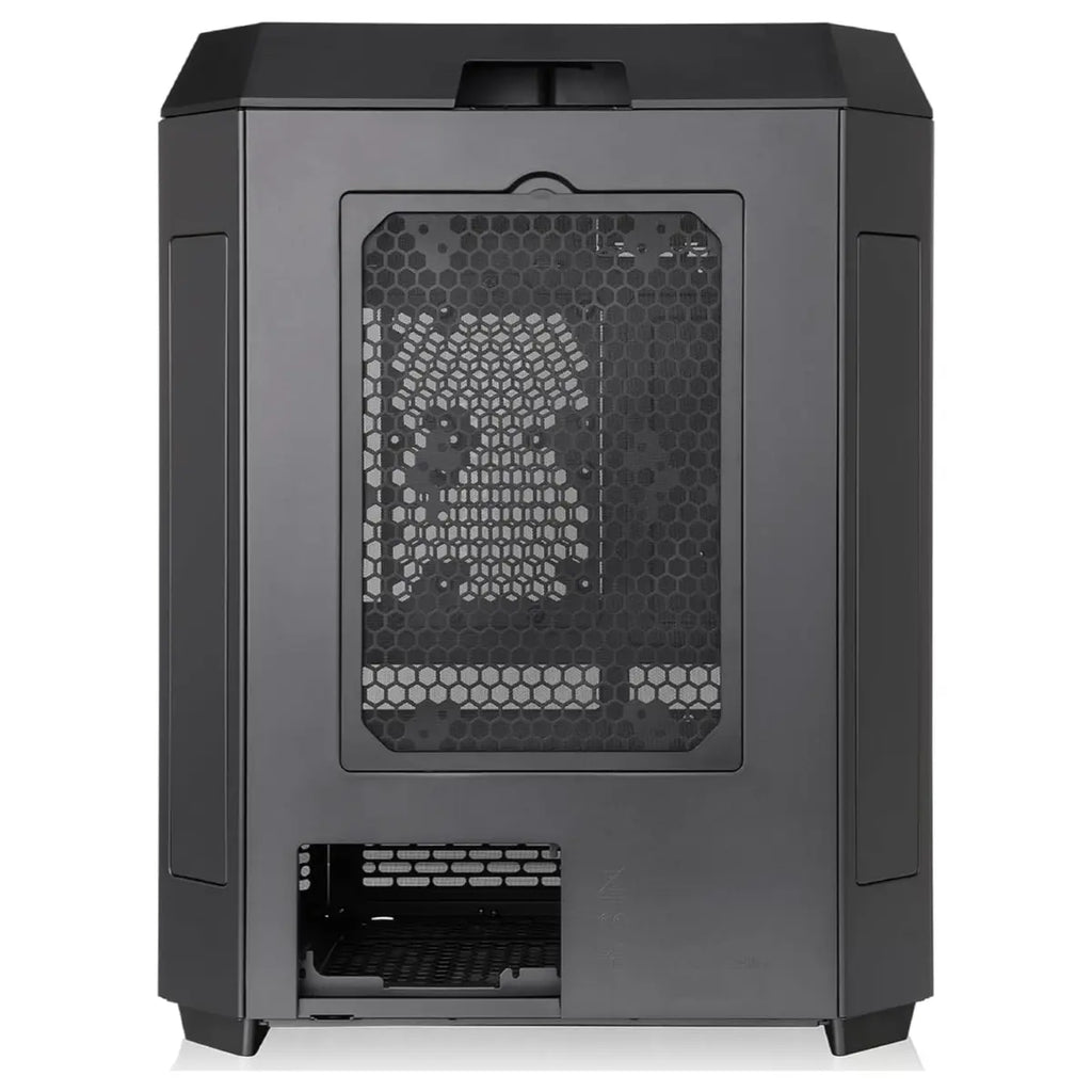 Thermaltake Tower 600 Mid Tower ATX Case, 3 Tempered Glass Panels, Hidden-Connector Motherboard Support, Rotational PCIe Slots, Black, CA-1Z1-00M1WN-00