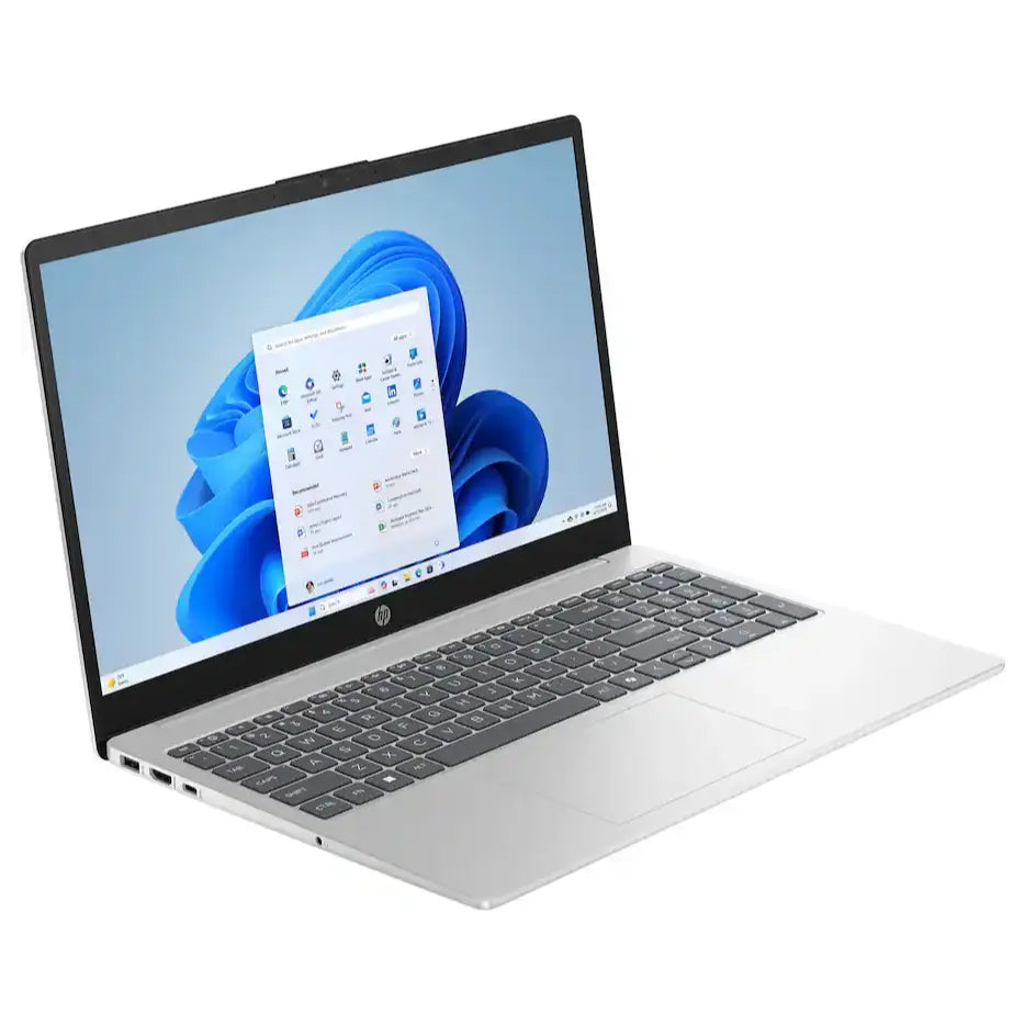 HP 15-FC0146DX Touchscreen Laptop, AMD Ryzen 5 7520U, AMD Radeon Graphics, 8GB LPDDR5 RAM, 512GB SSD, 15.6" FHD IPS Touch, Windows 11 Home, Natural Silver