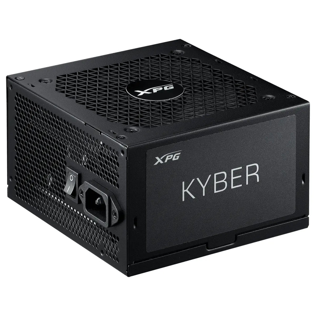 XPG KYBER 750W ATX 3.1 Compatible Power Supply, 80 PLUS Gold Up To 91.40% Efficiency, Cybenetics LAMBDA And ETA Certified