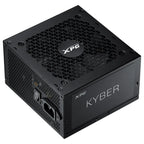 XPG KYBER 750W ATX 3.1 Compatible Power Supply, 80 PLUS Gold Up To 91.40% Efficiency, Cybenetics LAMBDA And ETA Certified