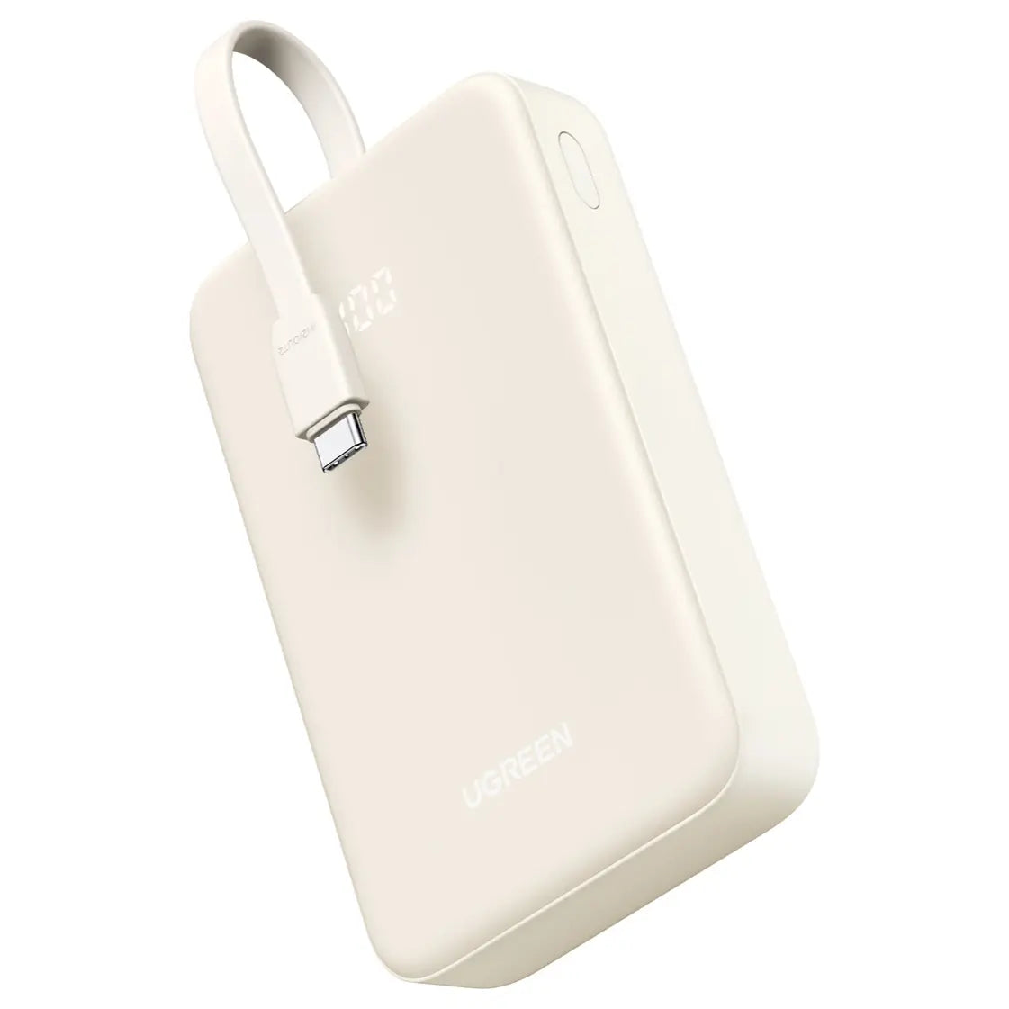 UGREEN Nexode 20W Fast Charging Power Bank 20000mAh, 2 Ports USB-C and USB-A, Built-in Cable, Flight Approved, 35340