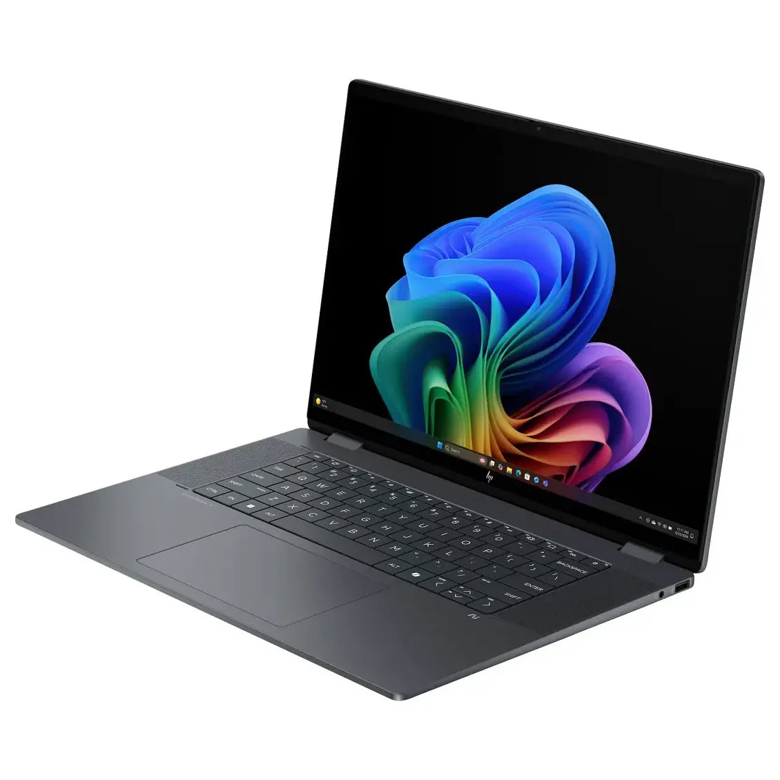 HP OmniBook X Flip 2-in-1 16T-AS000, Intel Core Ultra 7 256V, 16GB DDR5 RAM, 512GB M.2 SSD, 16" 2K OLED Touchscreen x360, Intel Arc 140V GPU, Backlit Keyboard, Windows 11, Eclipse Gray