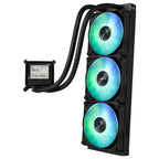 Asus AYW Gaming LC 360 ARGB LCD All-In-One CPU Liquid Cooler, 2.4" IPS LCD Screen, Pre-Installed ARGB Fans, Aura Lighting