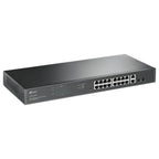 TP-Link TL-SG1218MPE 18-Port Gigabit Easy Smart Switch, 16-Port PoE+ 250W, 2 Gigabit Non-PoE RJ45, 2 Combo Gigabit SFP Slots